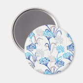 Licht und Luft-Hydrangea-Muster Magnet (Vorderseite/Rückseite)