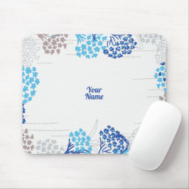 Licht und Luft-Hydrangea-Muster Mousepad