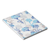 Licht und Luft-Hydrangea-Muster Notizblock (angewinkelt)