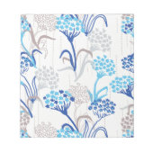 Licht und Luft-Hydrangea-Muster Notizblock (Vorderseite)