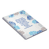 Licht und Luft-Hydrangea-Muster Notizblock (Rechte Seite)