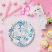 Licht und Luft-Hydrangea-Muster Pappteller (Party)