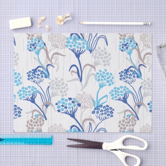 Licht und Luft-Hydrangea-Muster Seidenpapier (Handwerk)