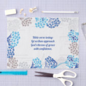 Licht und Luft-Hydrangea-Muster Seidenpapier (Handwerk)