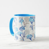 Licht und Luft-Hydrangea-Muster Tasse (Vorderseite Links)