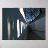 Licht- und Shadow Pathway-Poster Poster (Vorne)