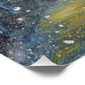 Licht und Wärme an einem regnerischen Tag Poster (Ecke)