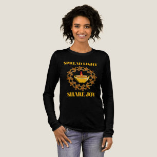 Licht verbreiten, Freude teilen. Tri-Blend Shirt