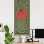 Licht von Guadalupe Poster (Heimbüro)