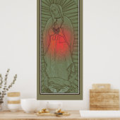 Licht von Guadalupe Poster (Küche)