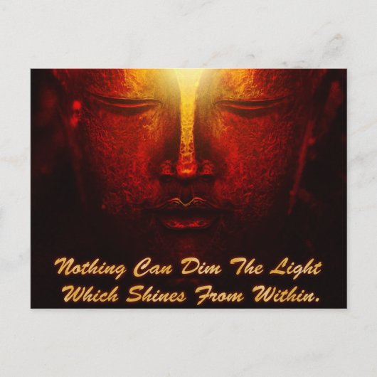 Licht von innen postkarte (Vorderseite)