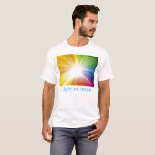 Licht von Jesus T-Shirt (Vorne ganz)