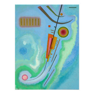 Licht von Wassily Kandinsky Fotodruck
