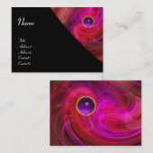 LICHT VORTEX LILA AMETHYST violett Visitenkarte (Vorne/Hinten)