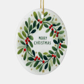 Licht wie ein Weihnachtsbaum Keramik Ornament (Rechts)