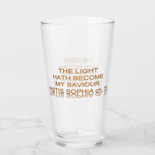 Licht wird mein Retter Glas (Rückseite)