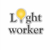 Lichtarbeiter-Inspiration Aufkleber (Vorderseite)