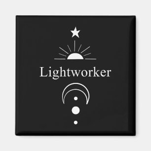 Lichtarbeiter Reiki Energieheilung New Age Meditat Magnet