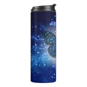 Lichtarbeiter tragen Kerzen Thermosbecher (Nach links gedreht)