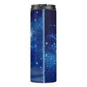 Lichtarbeiter tragen Kerzen Thermosbecher (Rückseite)