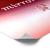 Lichtausdruck verbreiten poster (Ecke)