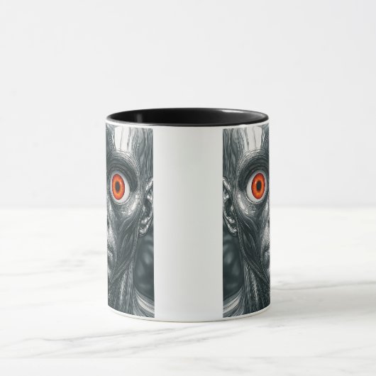 Lichtaussenandroid Tasse (Zentrum)