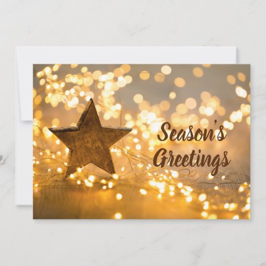 Lichtbereich Feiertagskarte (Vorderseite)