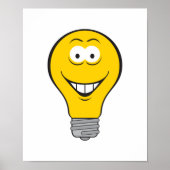 Lichtbiegefläche Poster (Vorne)