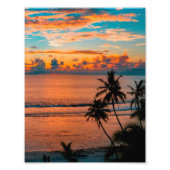 LICHTBILD DER SONNENSCHICHT FOTODRUCK (Vorne)