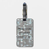 Lichtbild Gepäckanhänger (Rückseite vertikal)