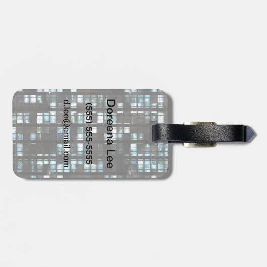 Lichtbild Gepäckanhänger (Rückseite horizontal)