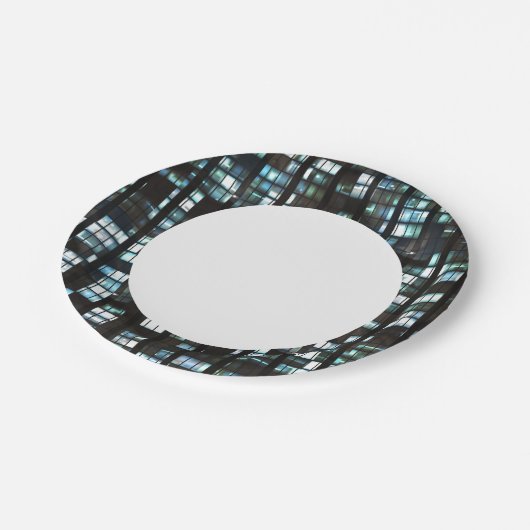 Lichtbild Pappteller (Schrägansicht)