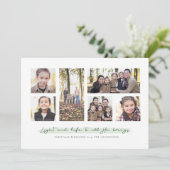 Lichtbild und religiöse Feiertagskarte (Stehend Vorderseite)