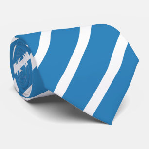 Lichtblau gestreift Krawatte