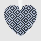 Lichtblau und schwarz ornament (Vorderseite)