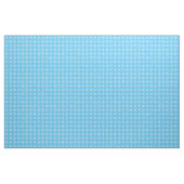 Lichtblau-weiße Schneeflockenmuster Stoff (Yard (91,4 cm))
