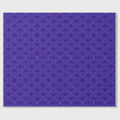 Lichtblaue Damaskus-Fehler Geschenkpapier (Flach)