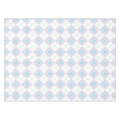 Lichtblaue und Lila Raute Tischdecke (Vorderseite (Horizontal))