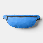Lichtblaues geometrisches Muster Bauchtasche (Ablage )