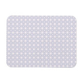 Lichtblaues Muster Magnet (Horizontal)