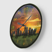 Lichtblick Große Wanduhr (Winkel)