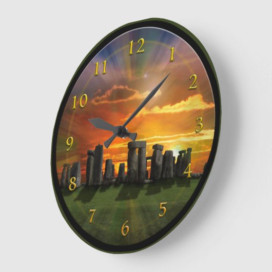 Lichtblick Große Wanduhr (Winkel)