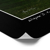 Lichtblicke auf Broadacres-Landschaftsbild-Plakat Poster (Ecke)