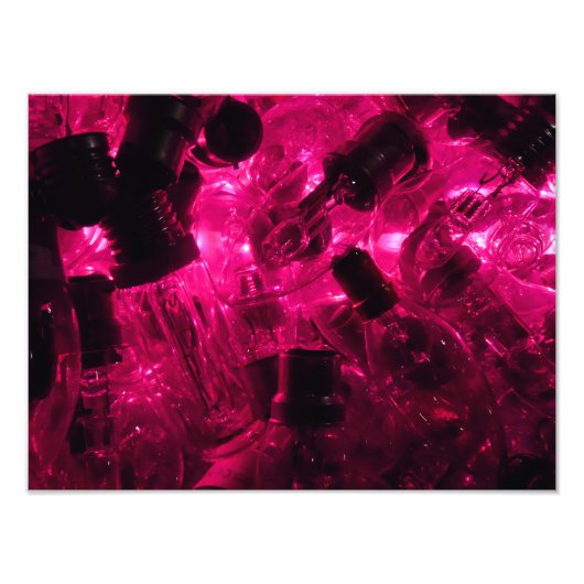 LICHTBLÖCKE IN MAGENTA FOTODRUCK (Vorne)
