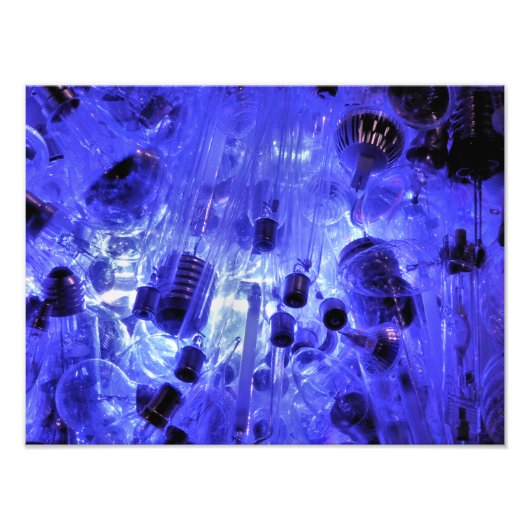 LICHTBLUEN FOTODRUCK (Vorne)