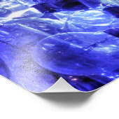 LICHTBLUEN FOTODRUCK (Ecke)