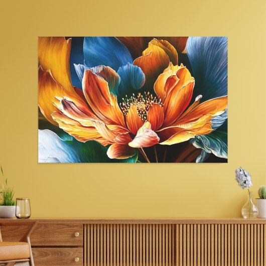 Lichtblut Leinwanddruck (Insitu (Wohnzimmer))