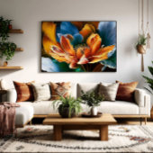 Lichtblut Leinwanddruck