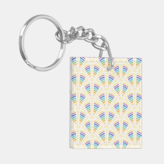 Lichtbögen Akryllischer Schlüsselanhänger (Vorderseite links)