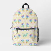 Lichtbögen Bedruckter Rucksack (Vorderseite)